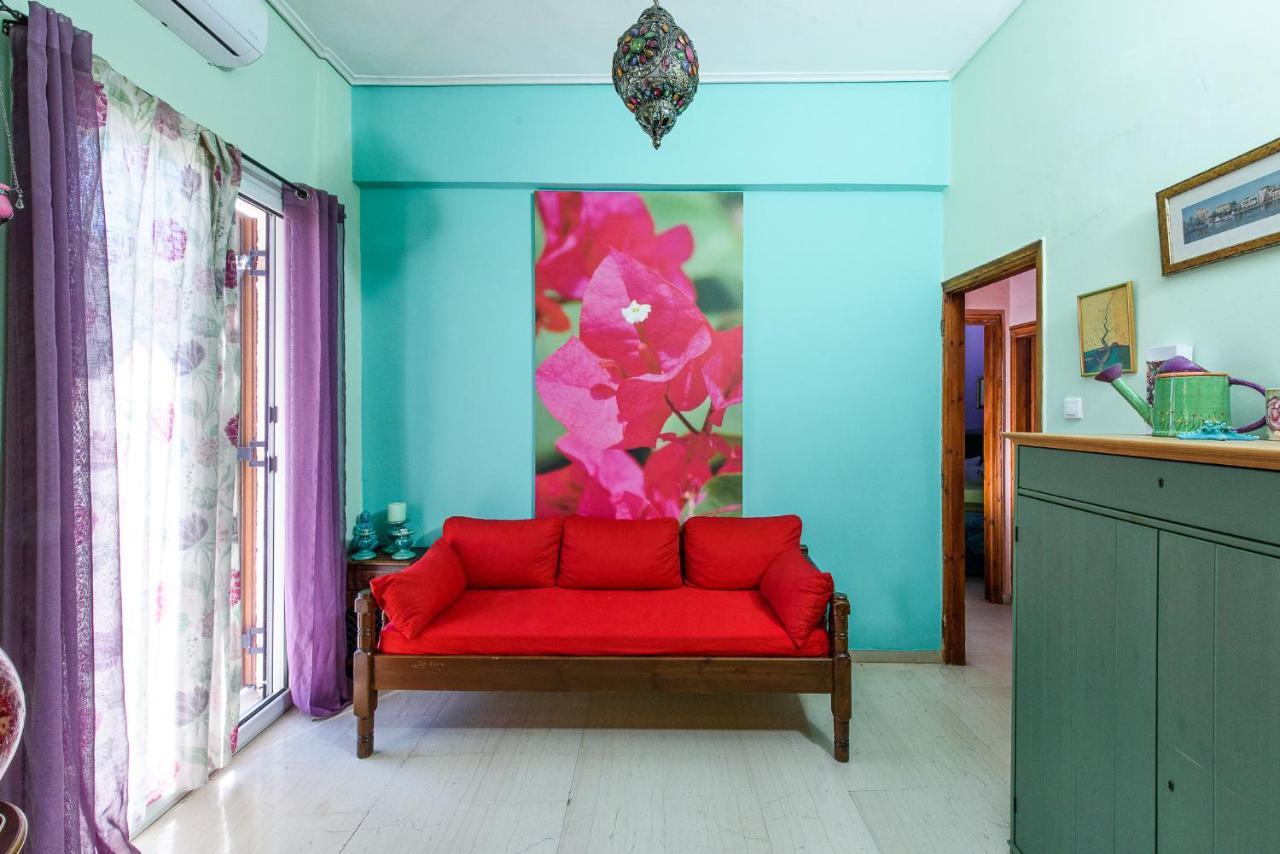 Aegina'S Flowers House ภายนอก รูปภาพ